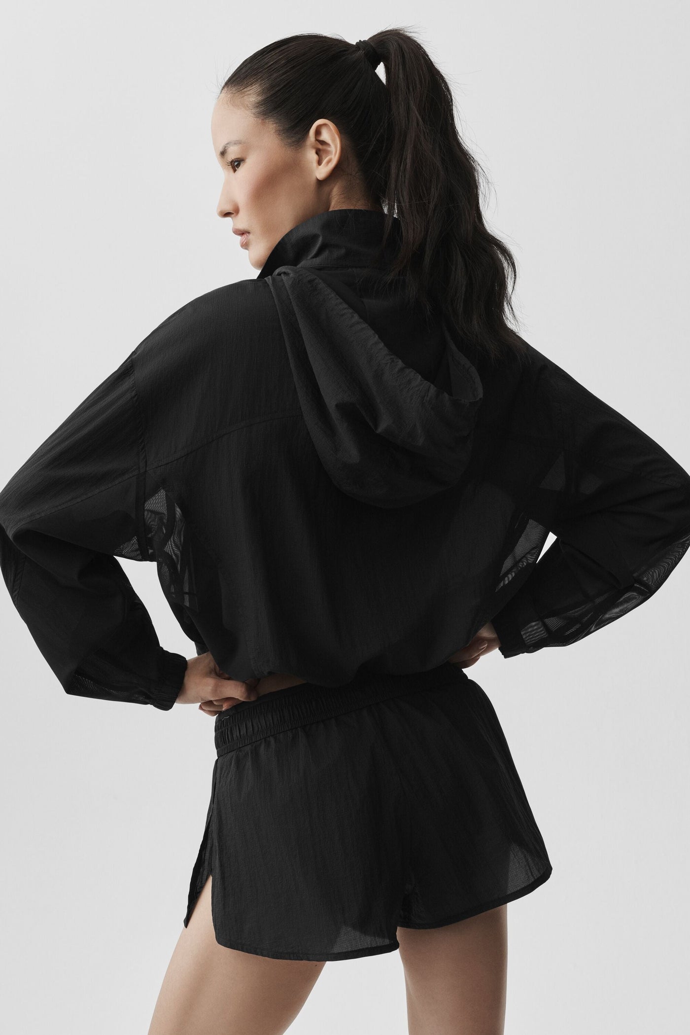 Pull 1/4 Zip Go Time - Noir