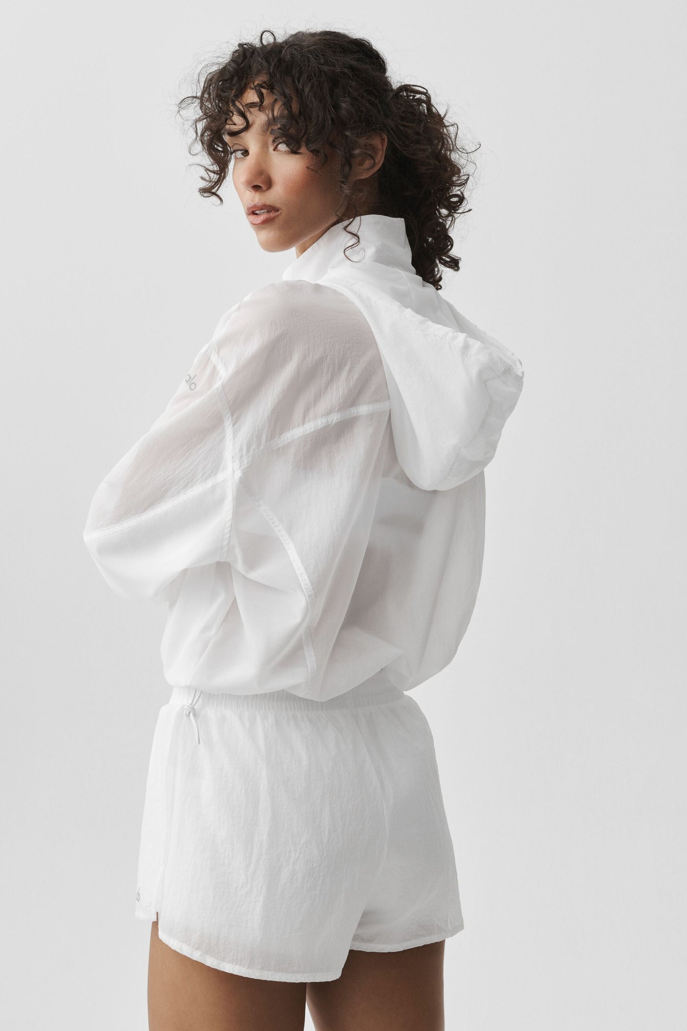 Pull 1/4 Zip Go Time - Blanc