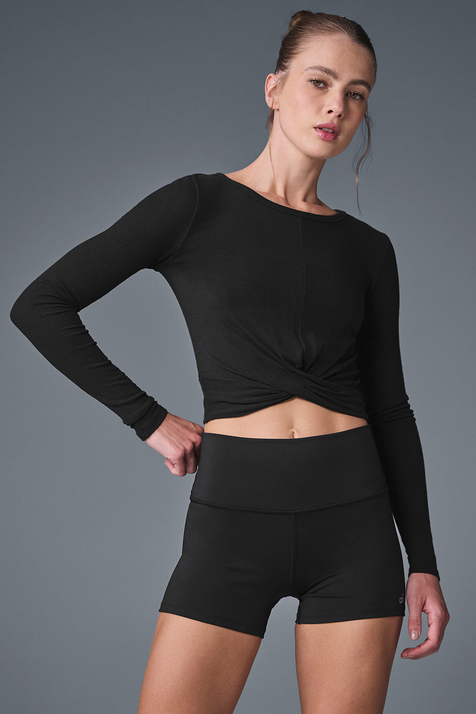 Haut Manches Longues Cover - Noir