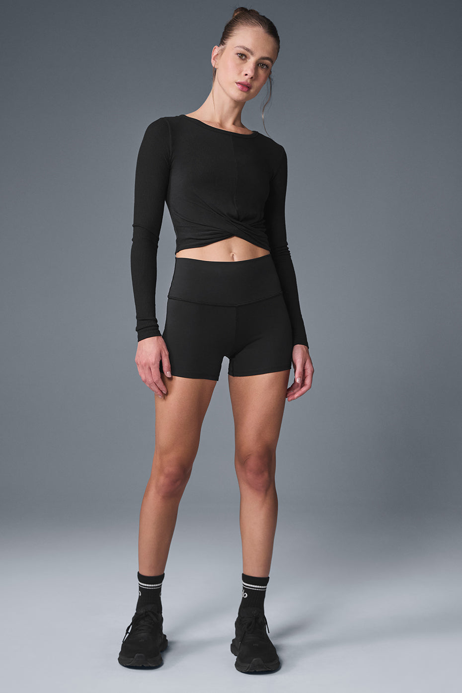 Haut Manches Longues Cover - Noir