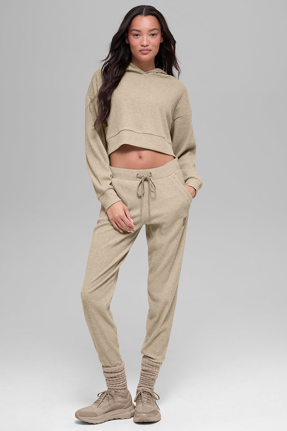 Sweat à Capuche Muse - Gravel Heather