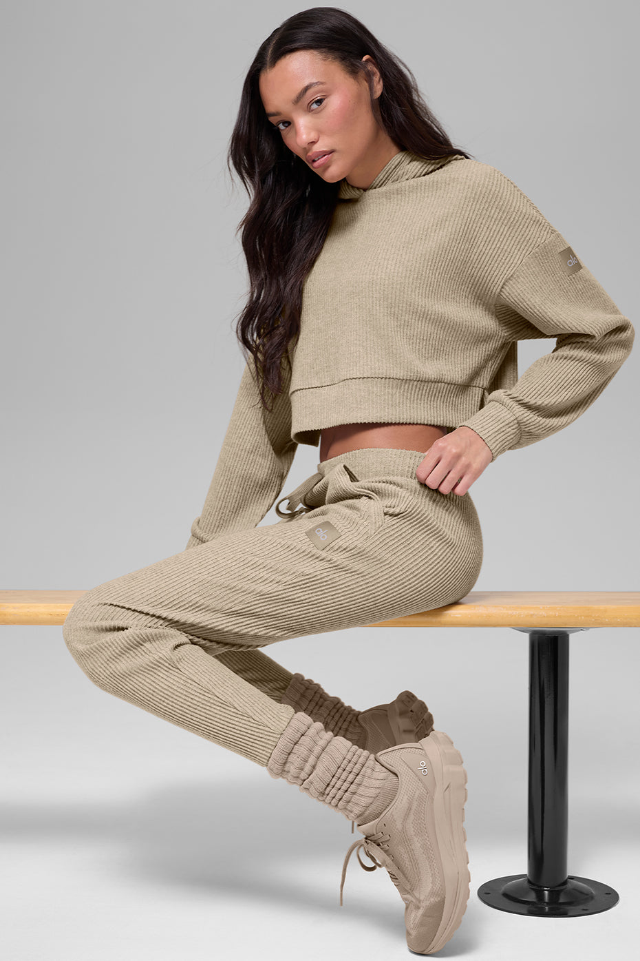 Sweat à Capuche Muse - Gravel Heather