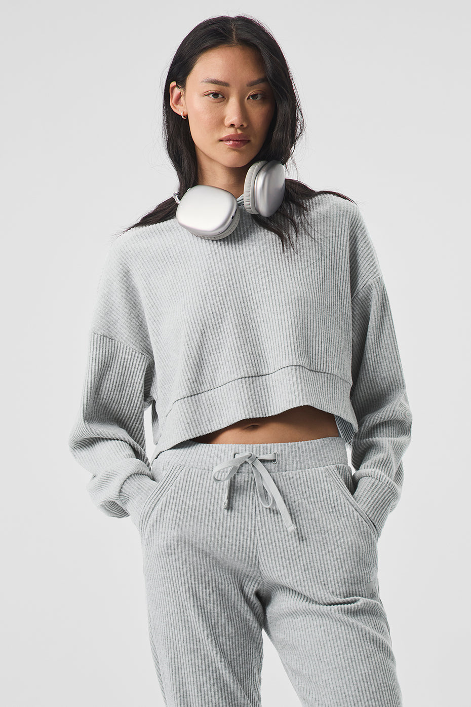 Sweat à Capuche Muse - Athletic Heather Grey