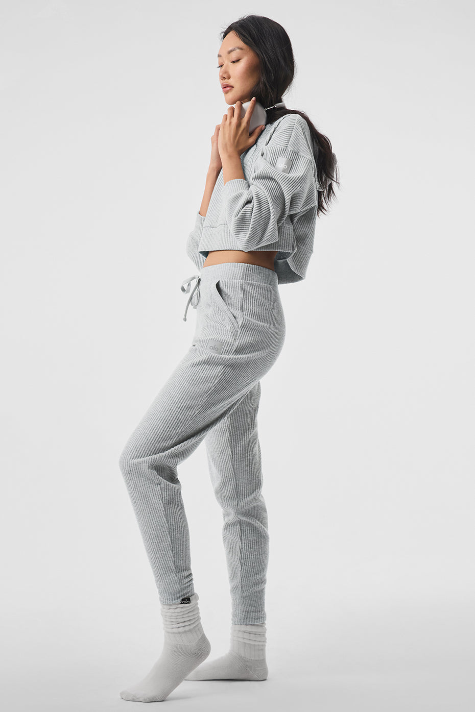 Sweat à Capuche Muse - Athletic Heather Grey