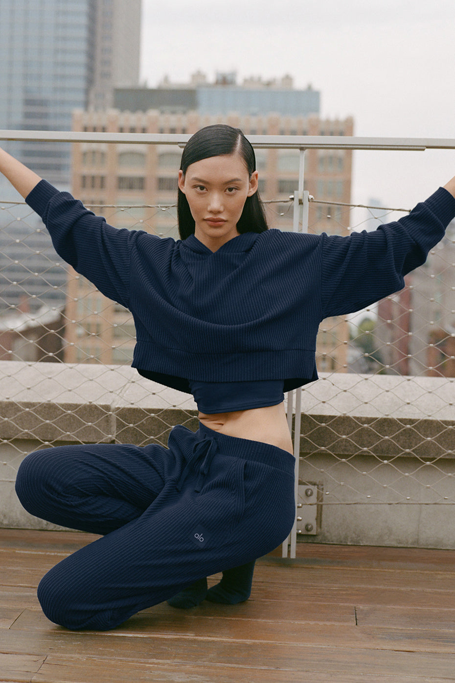 Sweat à Capuche Muse - Navy