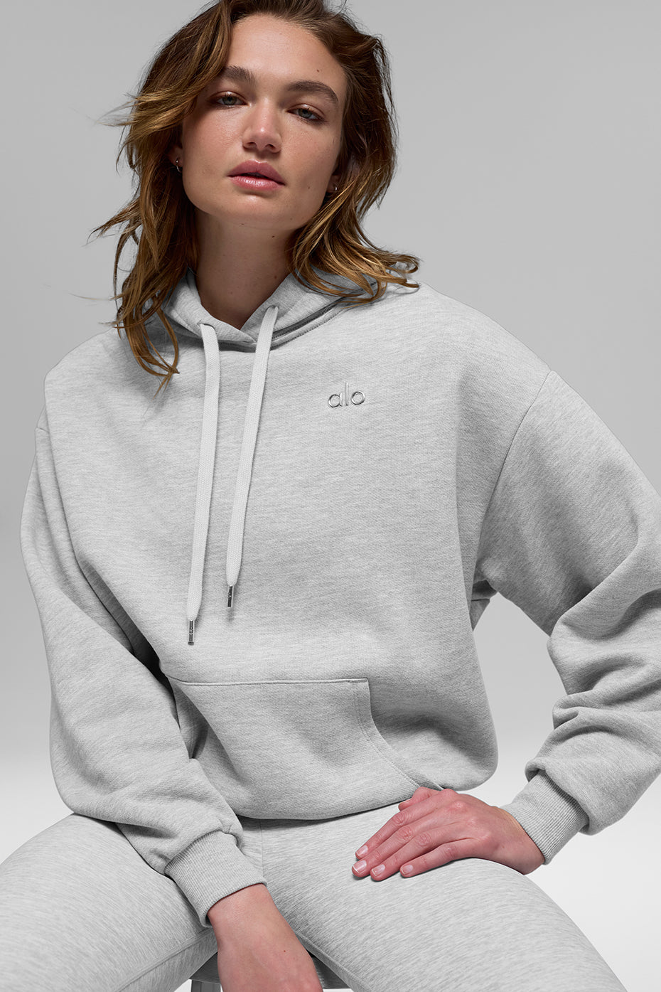 Sweat À Capuche Accolade - Athletic Heather Grey