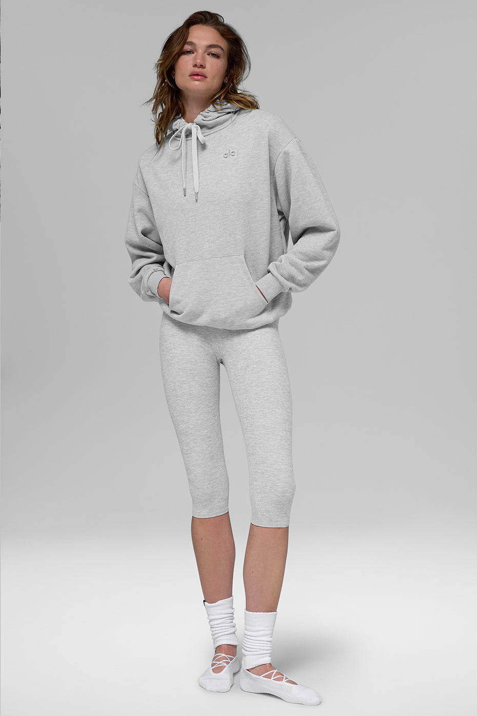 Sweat À Capuche Accolade - Athletic Heather Grey