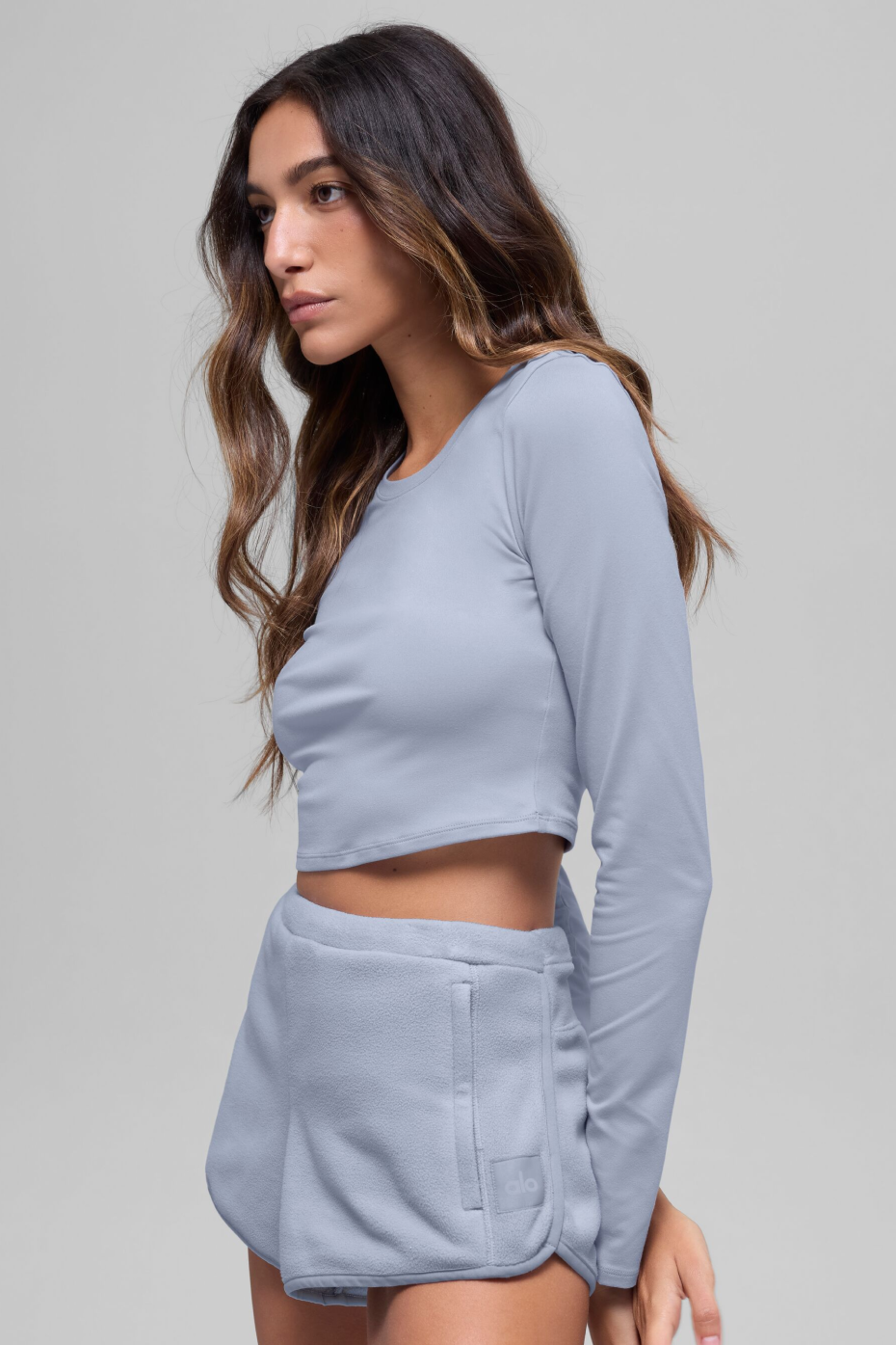Haut Court Manches Longues Alosoft Finesse - Winter Frost