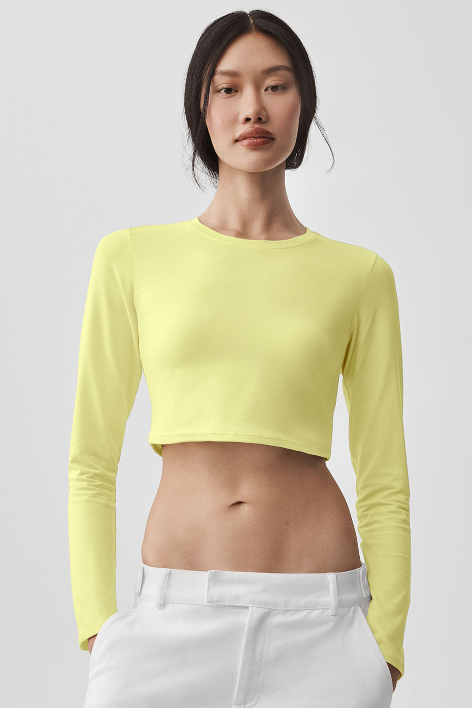 Haut Court Manches Longues Alosoft Finesse - Sunshine
