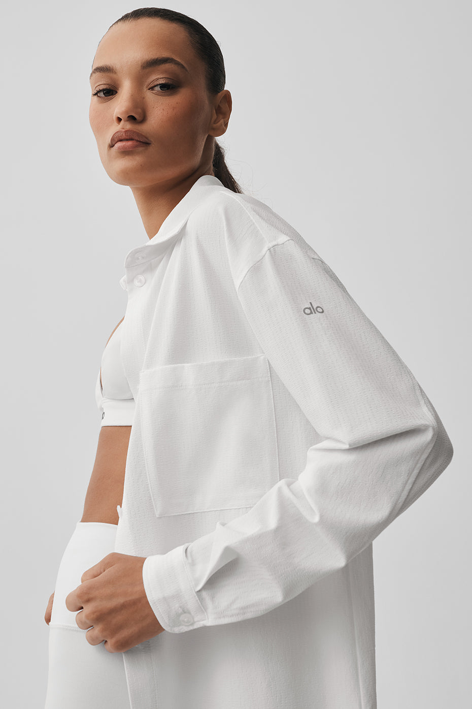 Chemise Manches Longues Dreamscape - Blanc