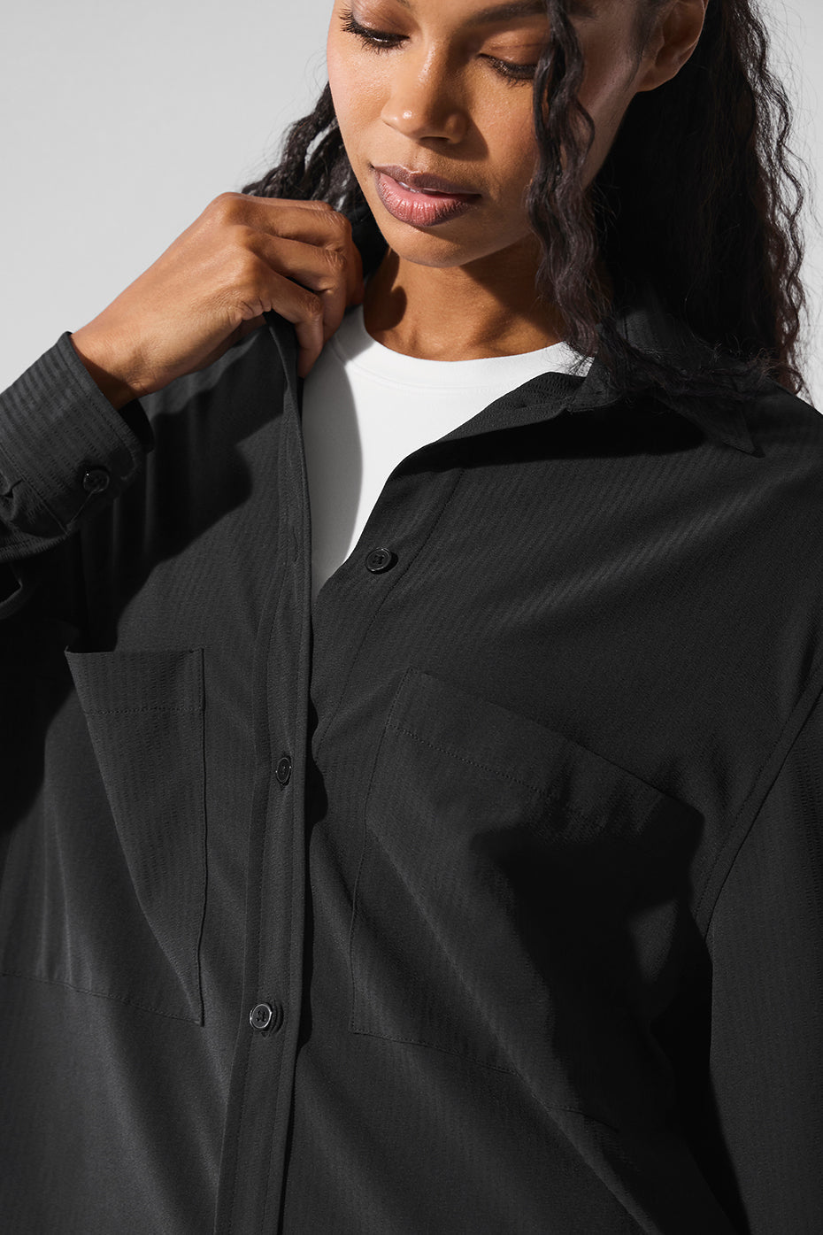 Chemise Manches Longues Dreamscape - Noir