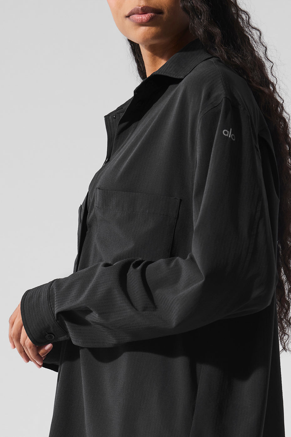 Chemise Manches Longues Dreamscape - Noir