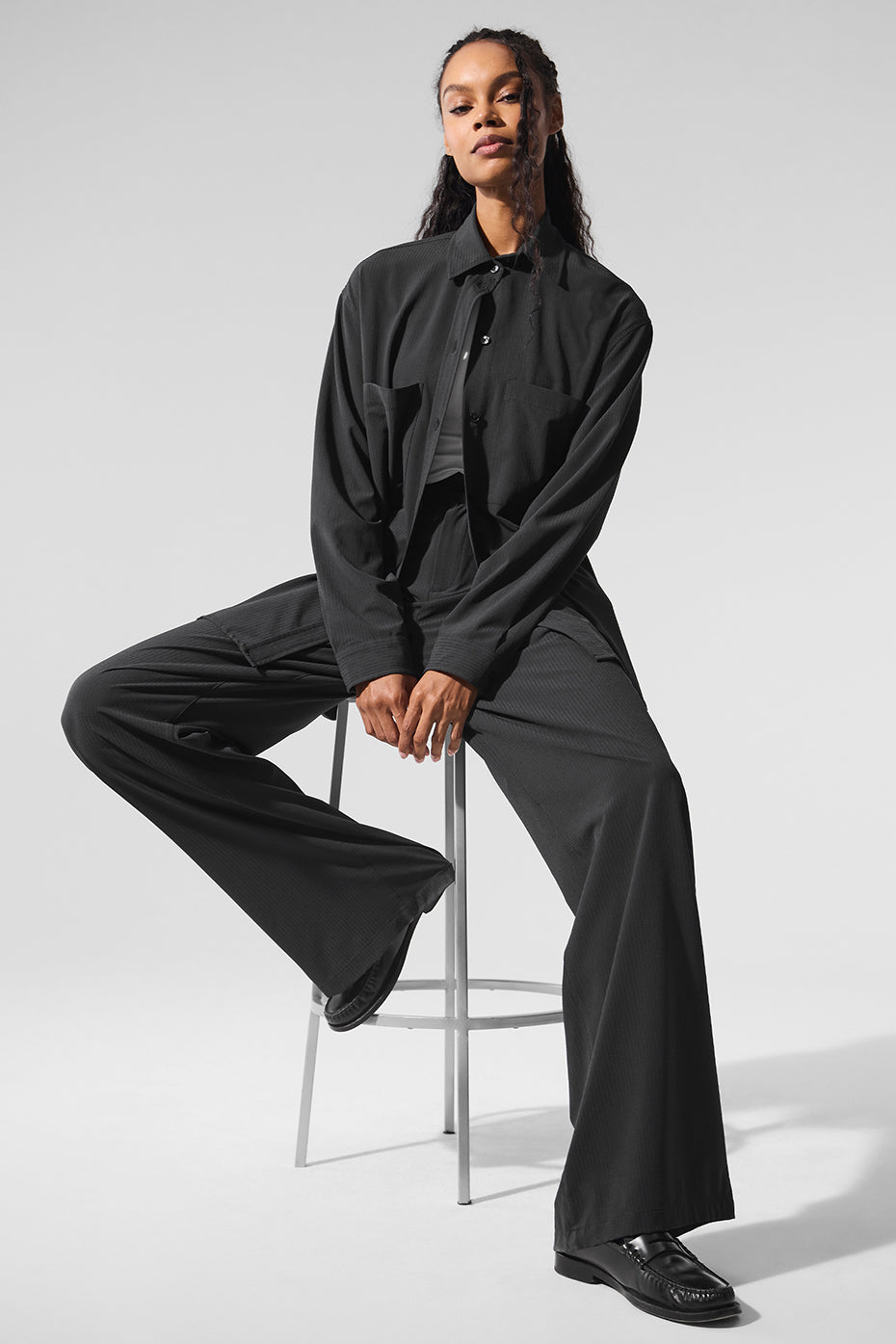 Chemise Manches Longues Dreamscape - Noir