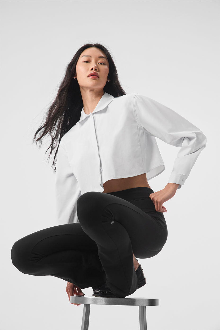 Chemise Courte Take Me Out - Blanc