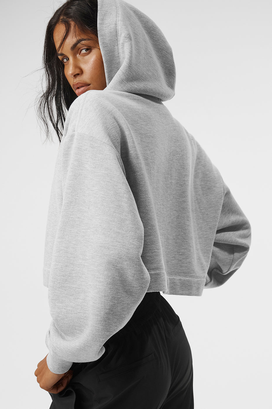 Sweat À Capuche Bae - Athletic Heather Grey