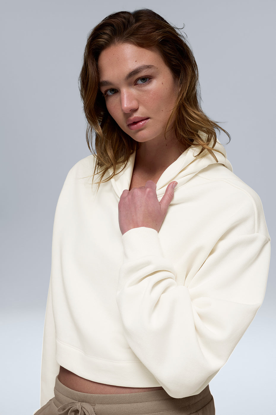 Sweat À Capuche Bae - Ivory