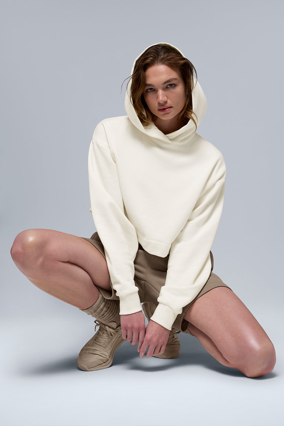 Sweat À Capuche Bae - Ivory