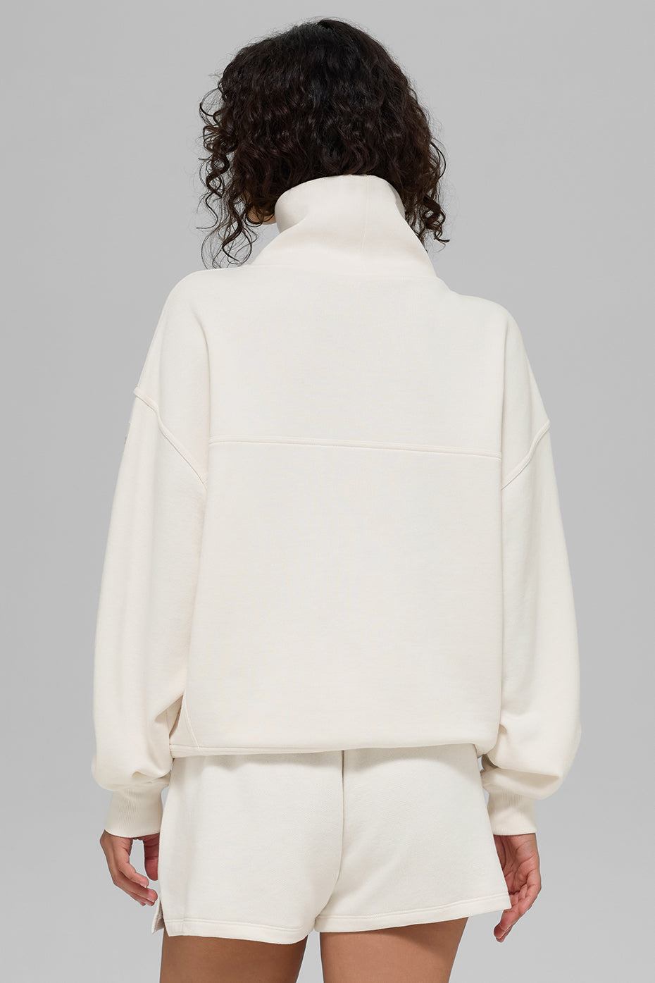 Pull Col Montant Hazy - Ivory