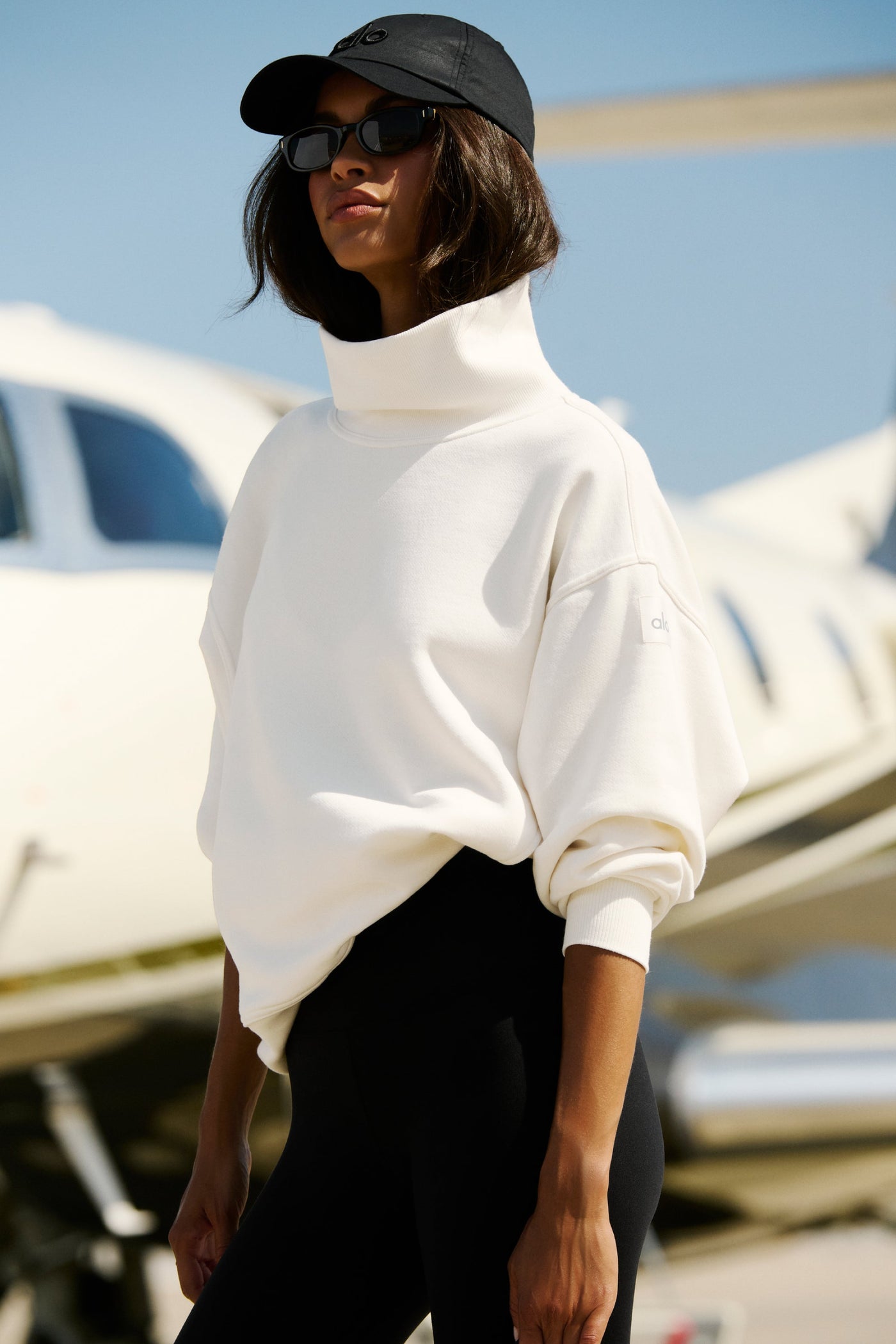 Pull Col Montant Hazy - Ivory