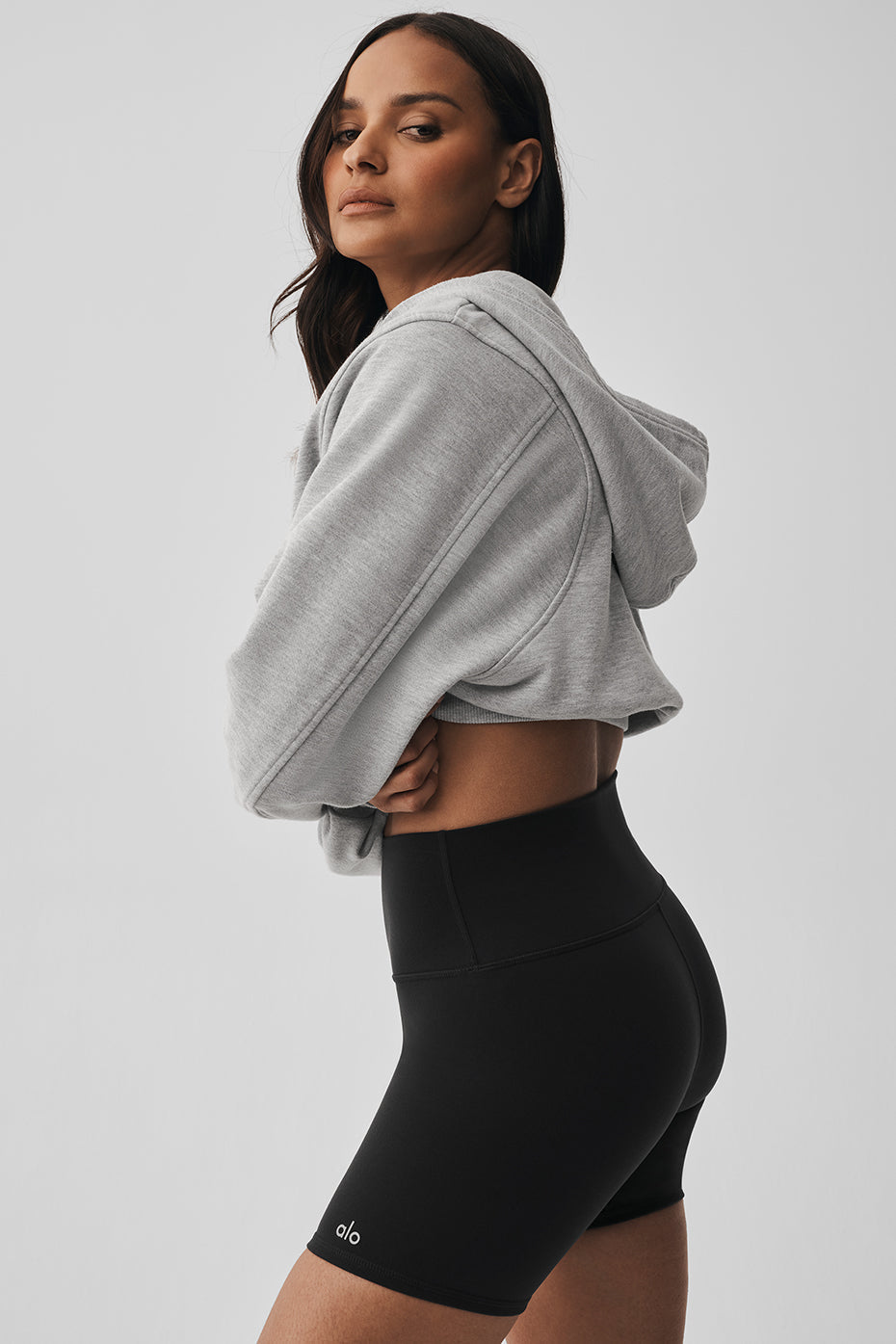 Sweat À Capuche Zippé Sweet Escape - Athletic Heather Grey