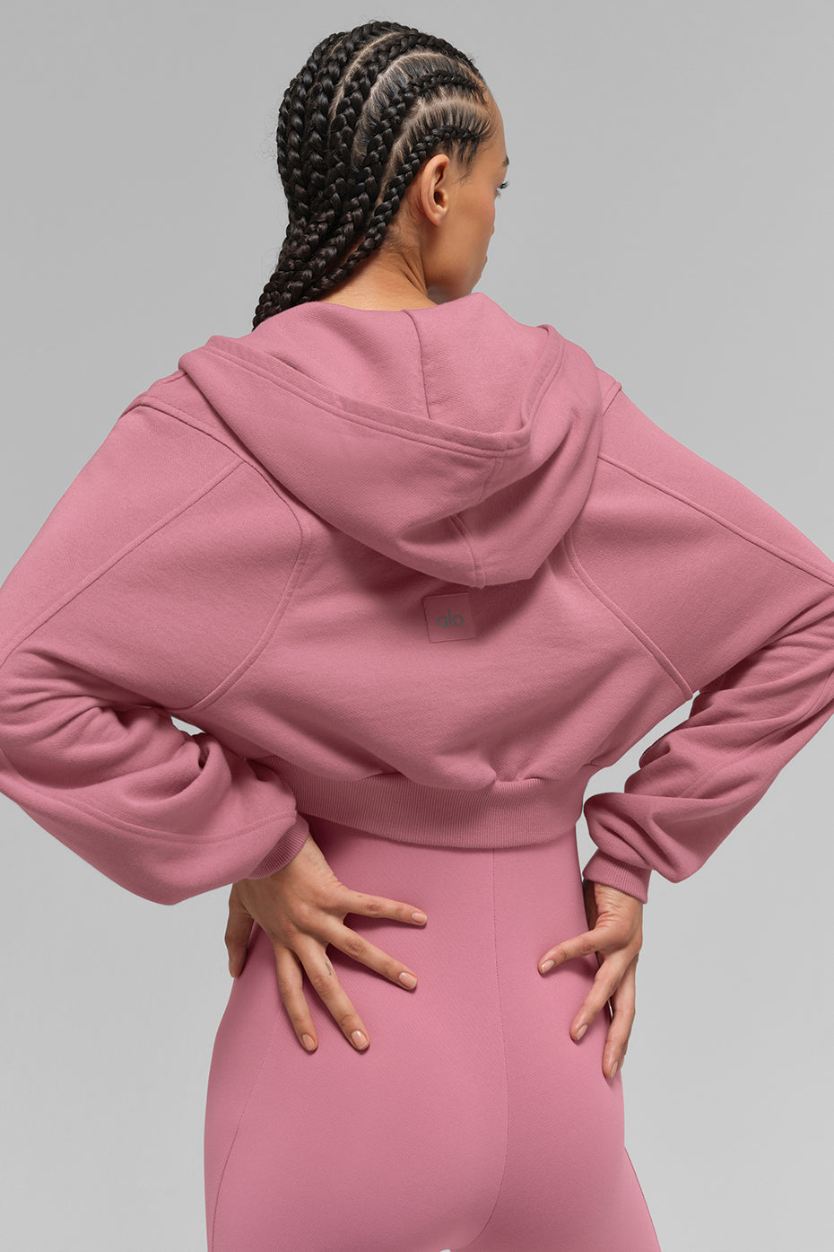 Sweat À Capuche Zippé Sweet Escape - Pink Wild Rose