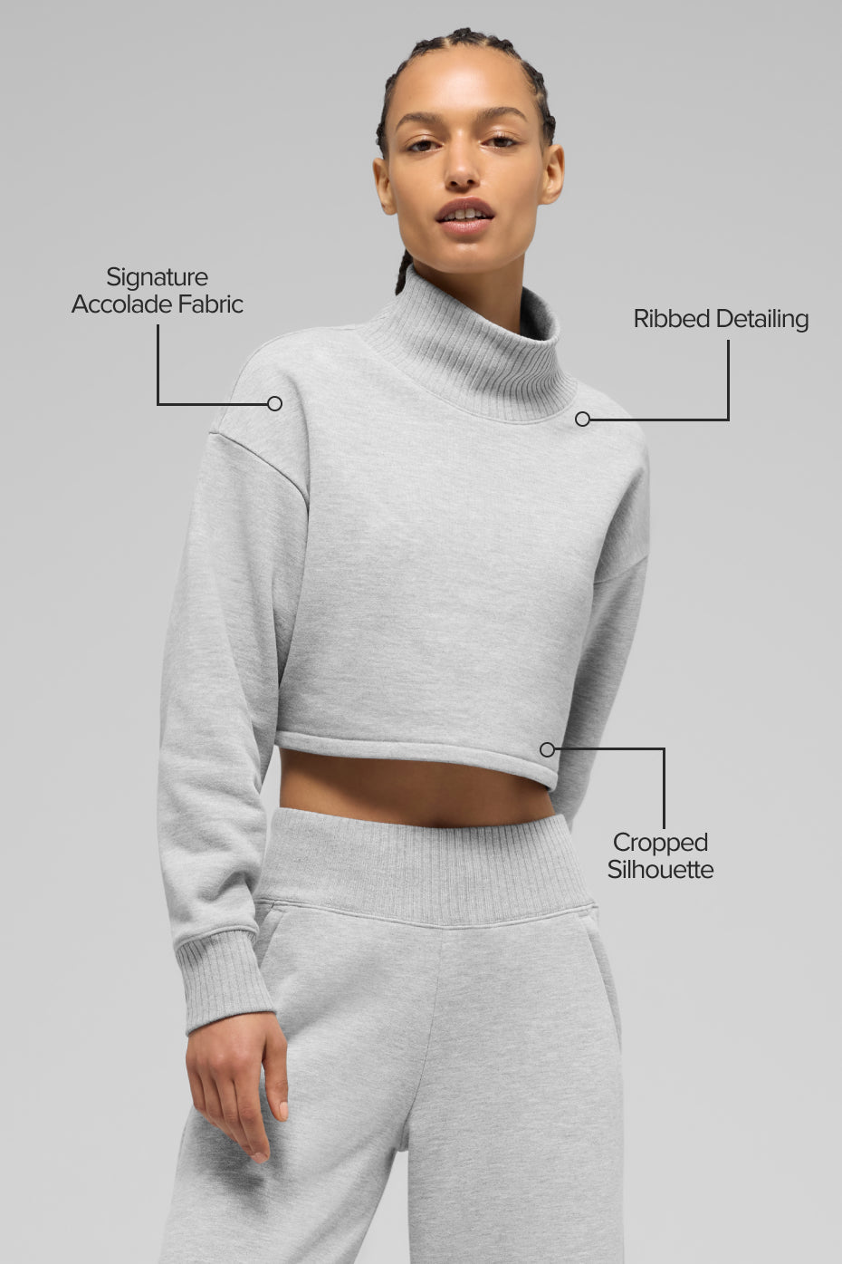 Haut Court Serenity - Athletic Heather Grey