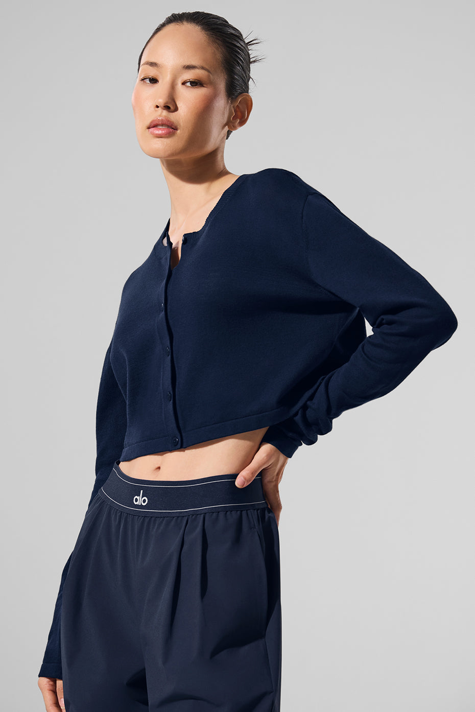 Cardigan Supernatural Sweater - Navy