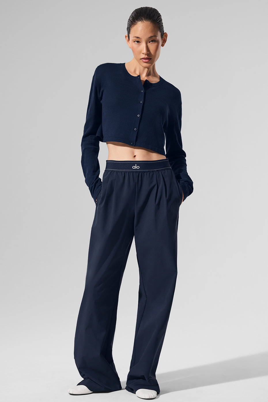 Cardigan Supernatural Sweater - Navy