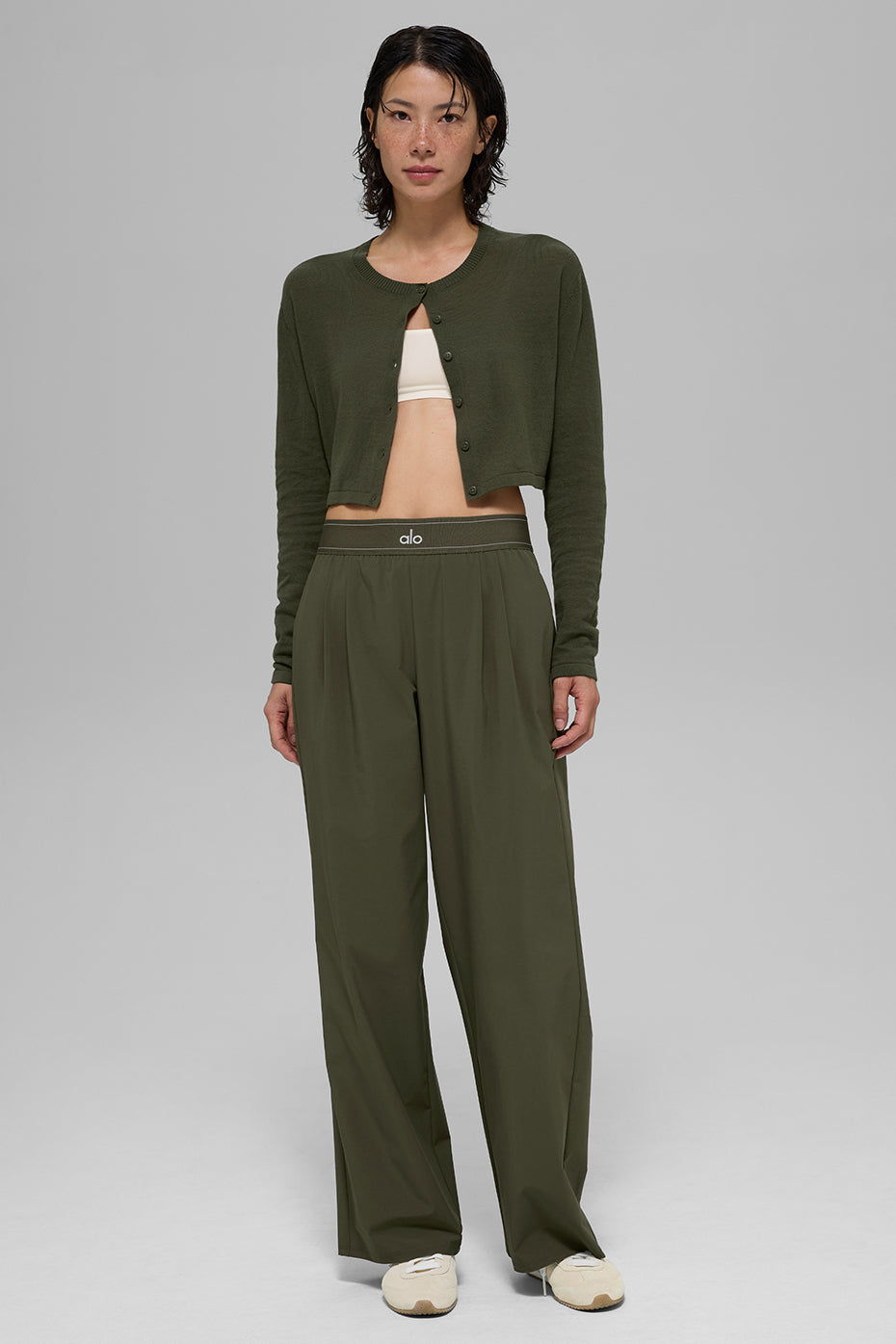 Cardigan Supernatural Sweater - Green Olive