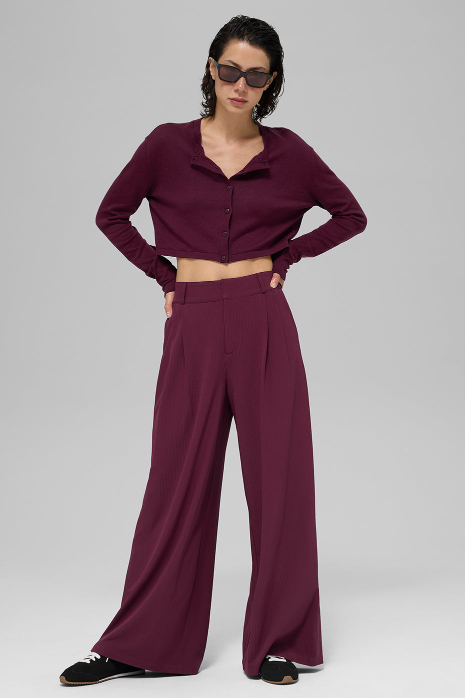 Cardigan Supernatural Sweater - Bordeaux