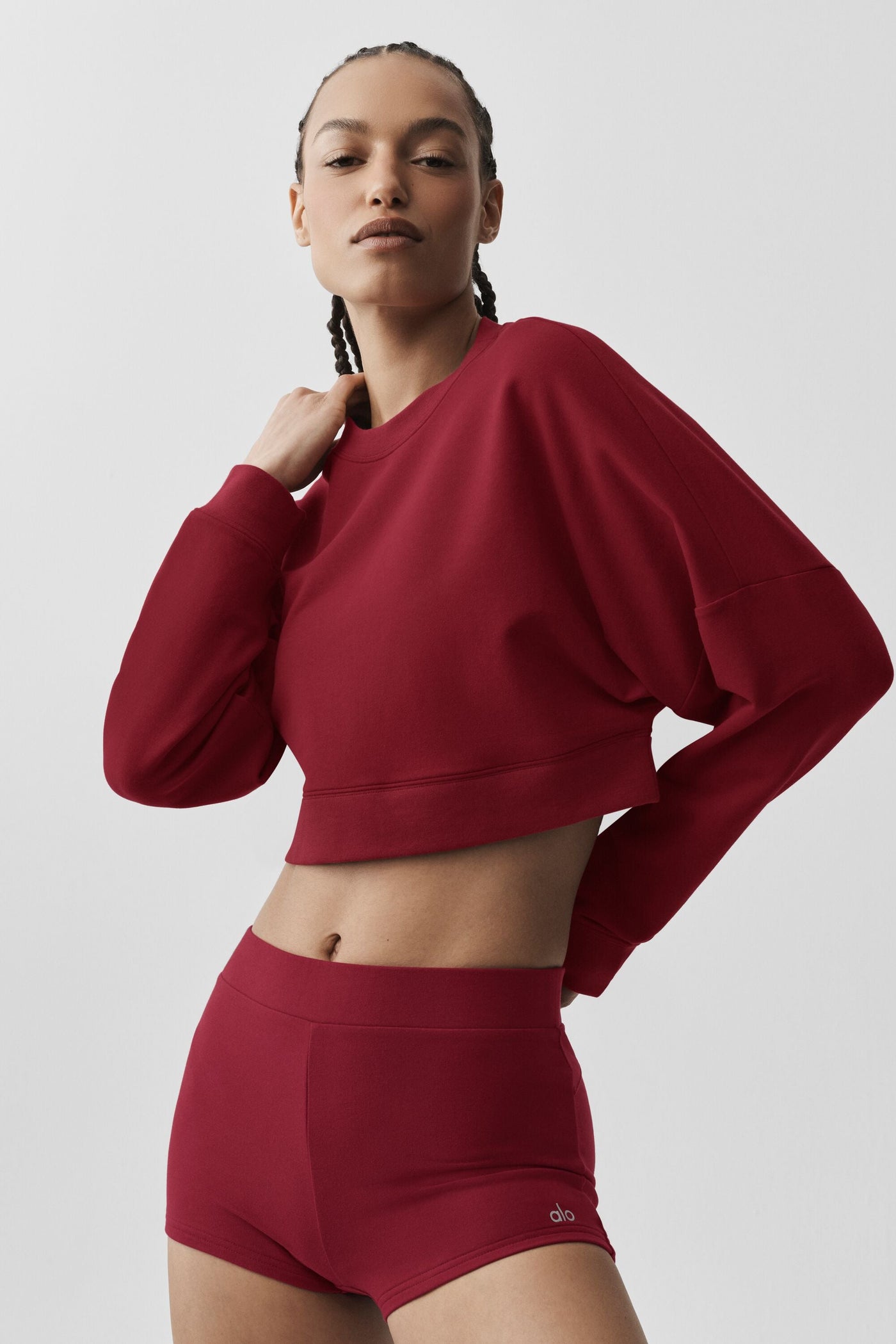 Pull Court Col Ras-Du-Cou Sway - Summer Romance Red