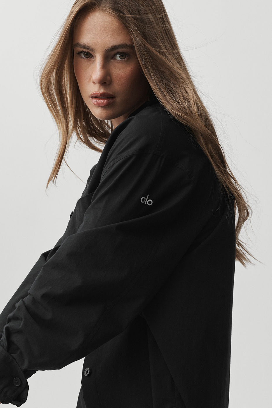 Chemise Manches Longues En Coton Real Deal - Noir