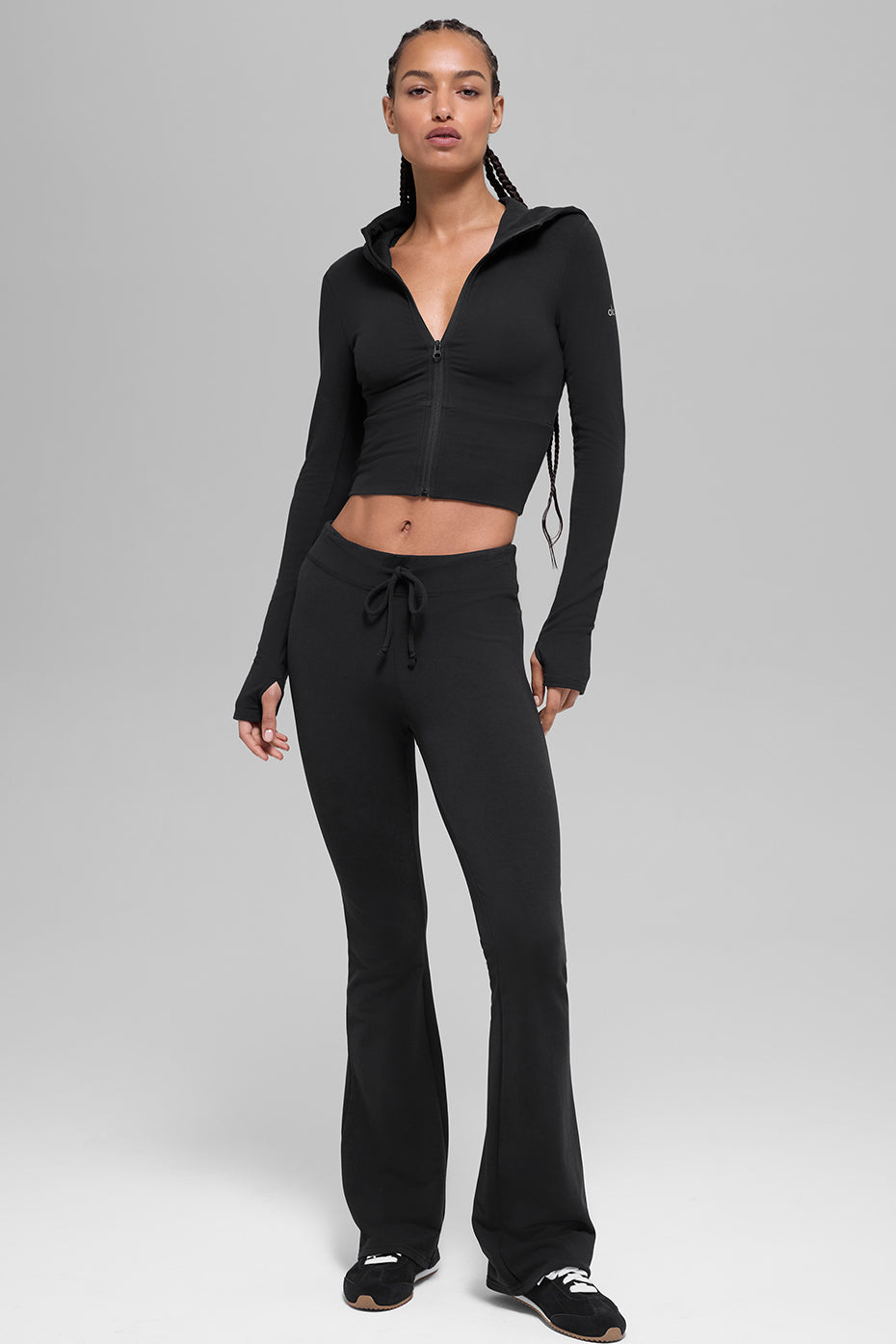 Sweat À Capuche Zippé Sway - Noir
