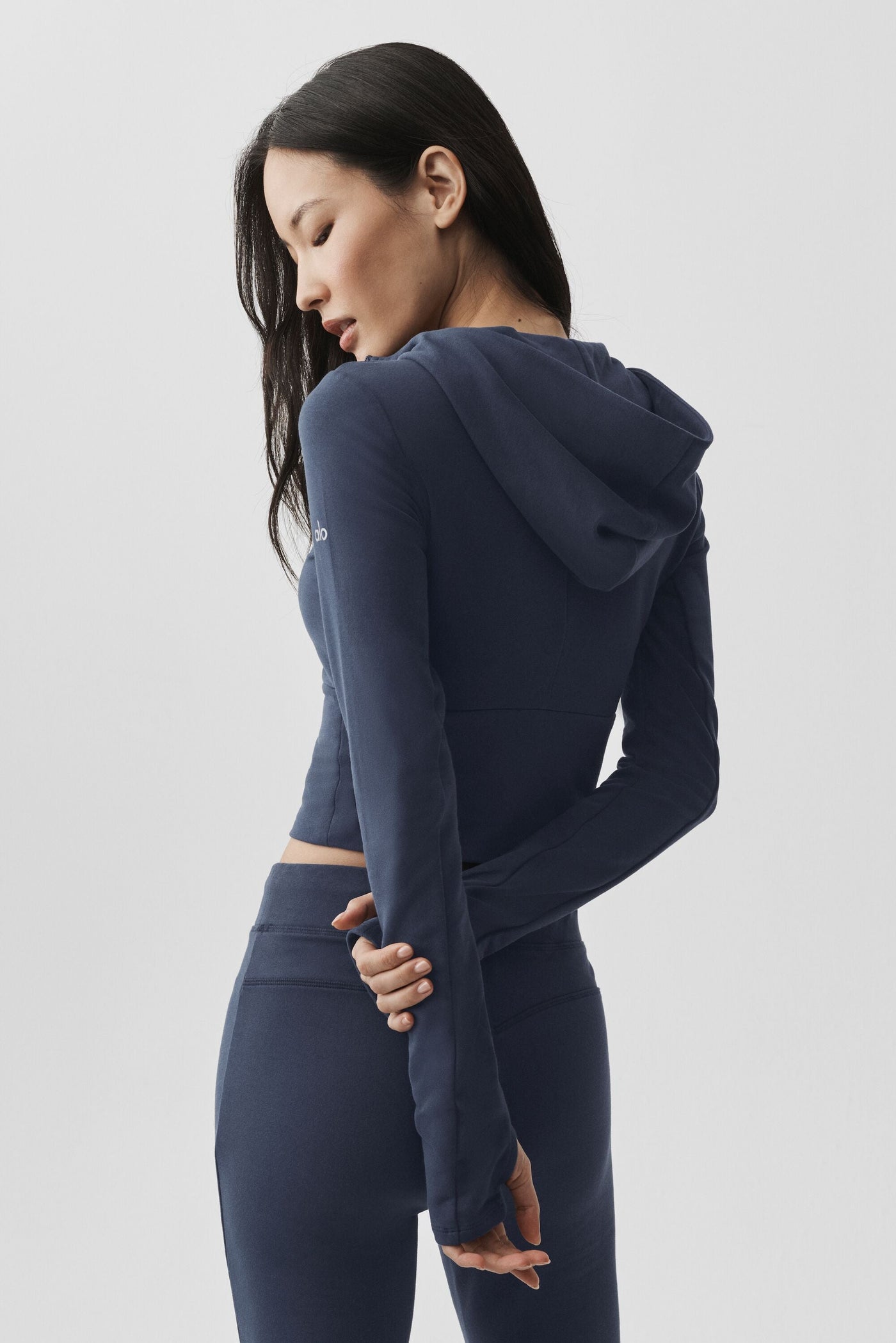 Sweat À Capuche Zippé Sway - Navy