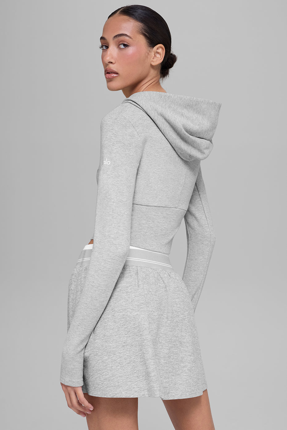 Sweat À Capuche Zippé Sway - Athletic Heather Grey