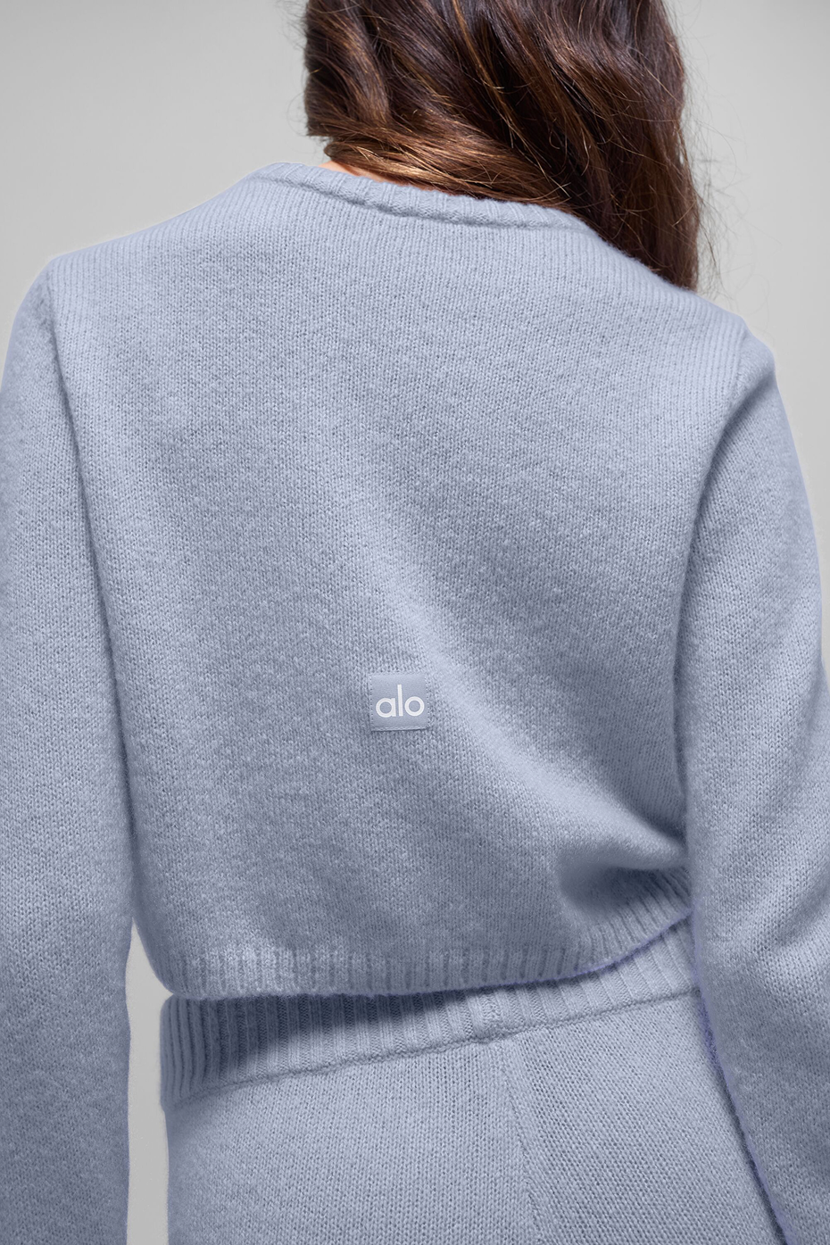 Cardigan Court En Laine Et Cachemire New Class - Winter Frost