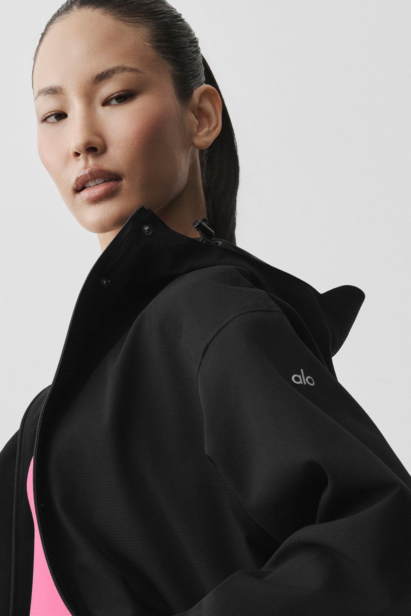 Manteau Long Rain or Shine - Noir