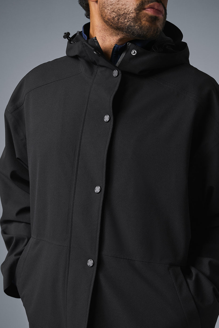 Manteau Long Rain or Shine - Noir