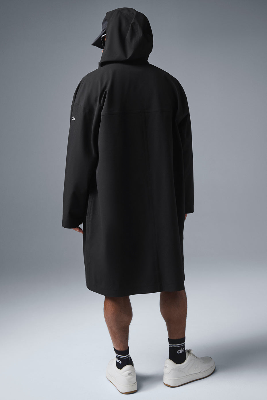 Manteau Long Rain or Shine - Noir