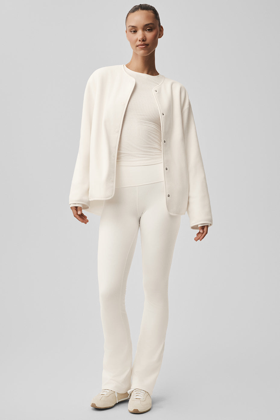 Veste En Polaire Take Note - Ivory