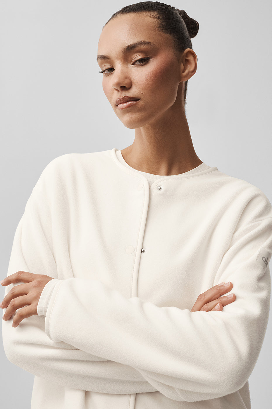 Veste En Polaire Take Note - Ivory