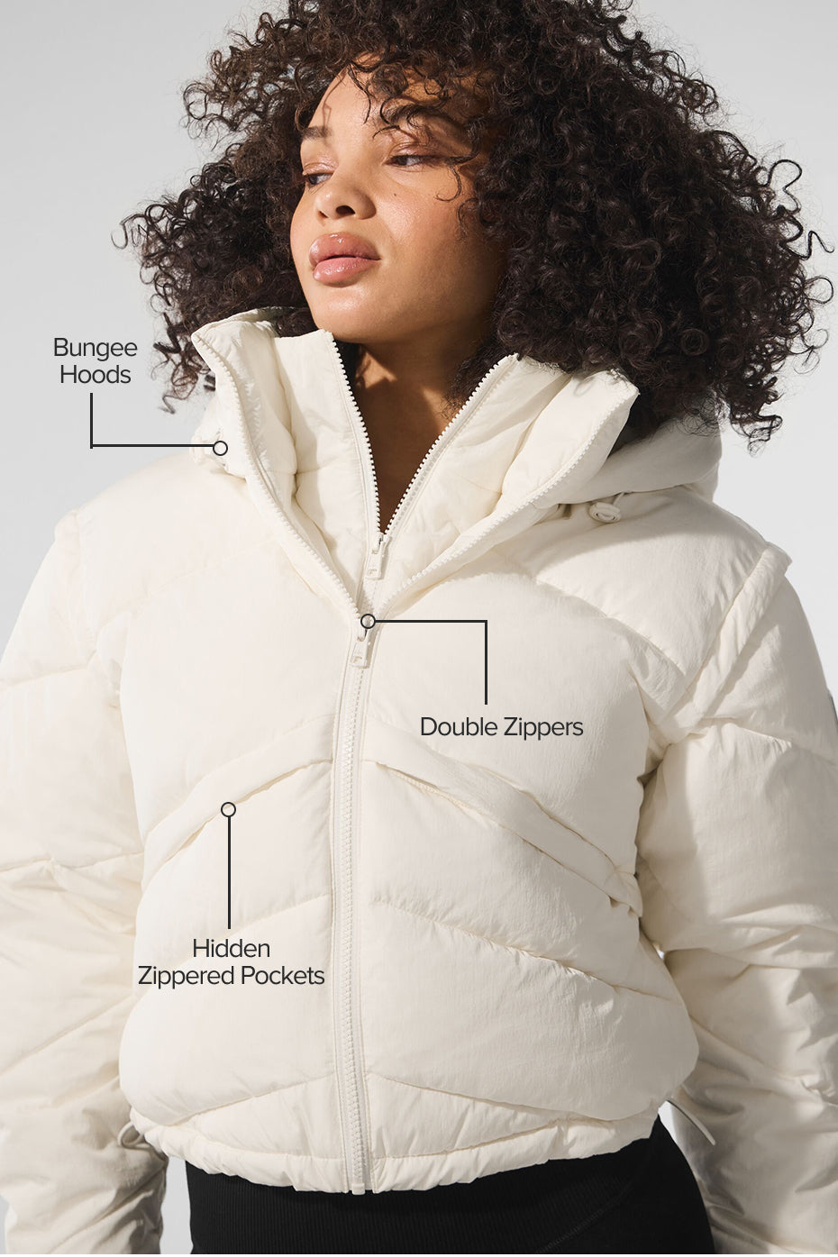 Doudoune Glacier - Ivory