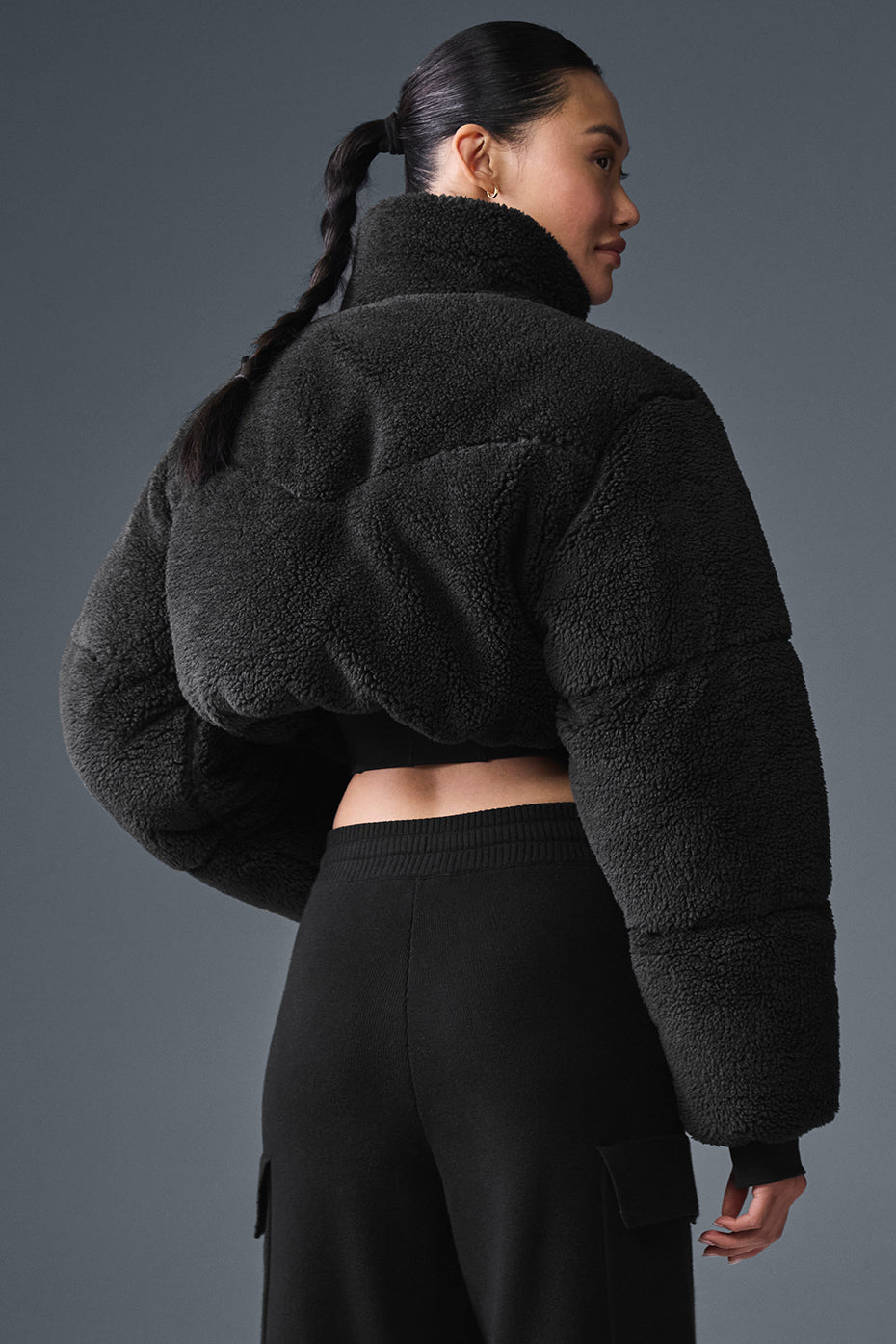 Doudoune Corset Sherpa Main Act - Noir