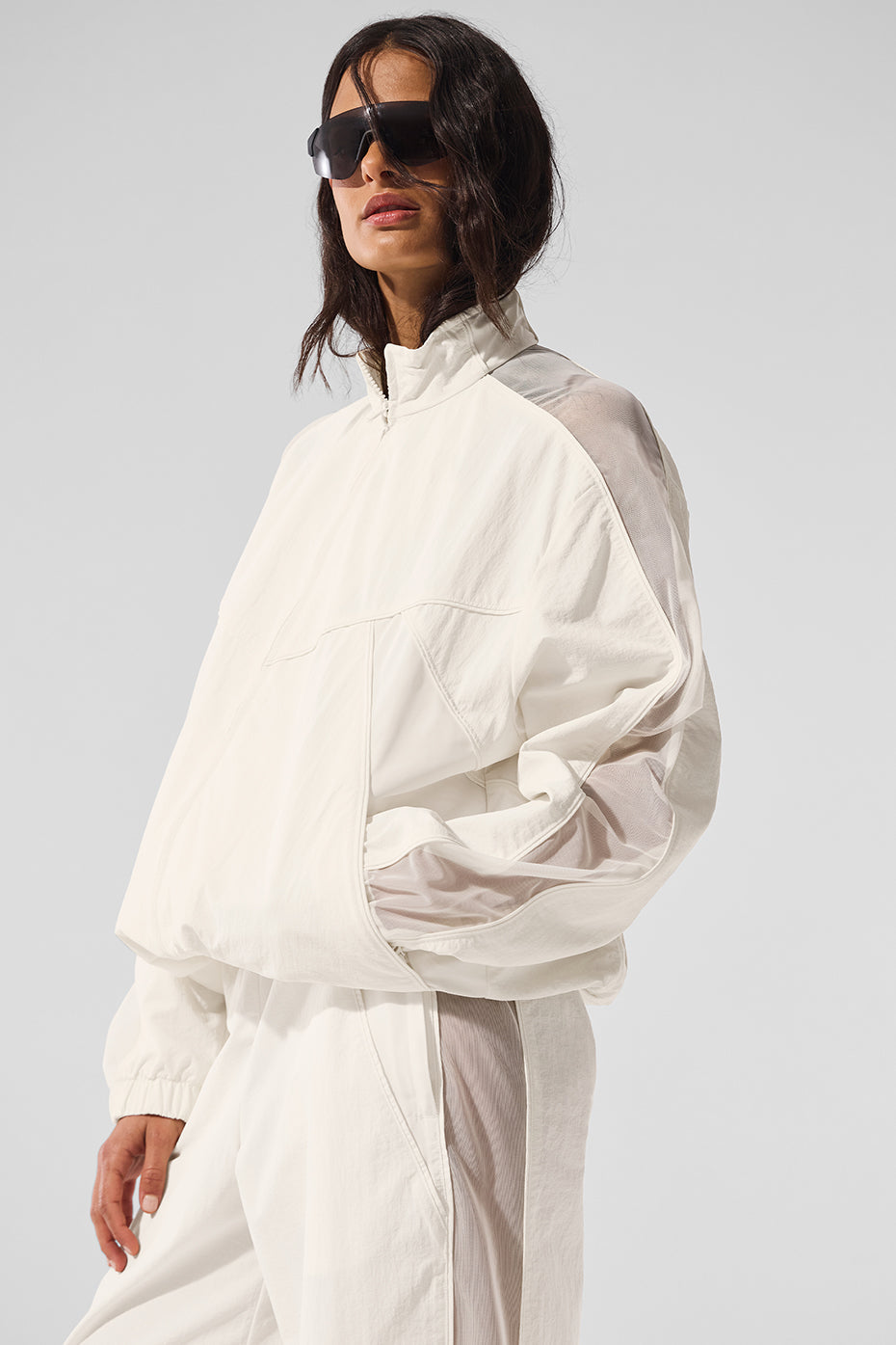 Veste De Survêtement Zippée Origin - Ivory