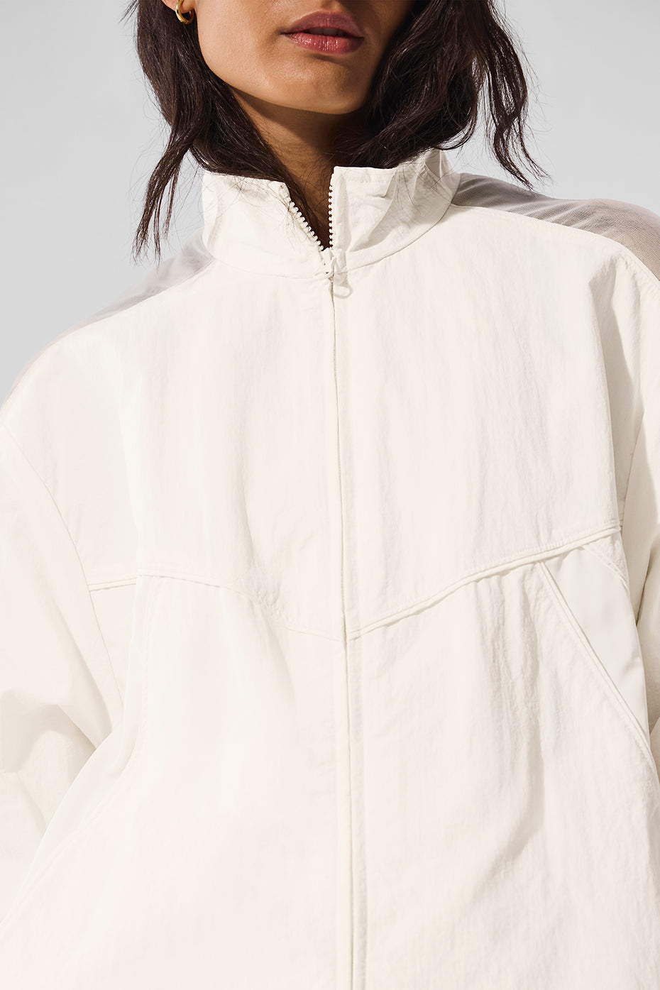 Veste De Survêtement Zippée Origin - Ivory