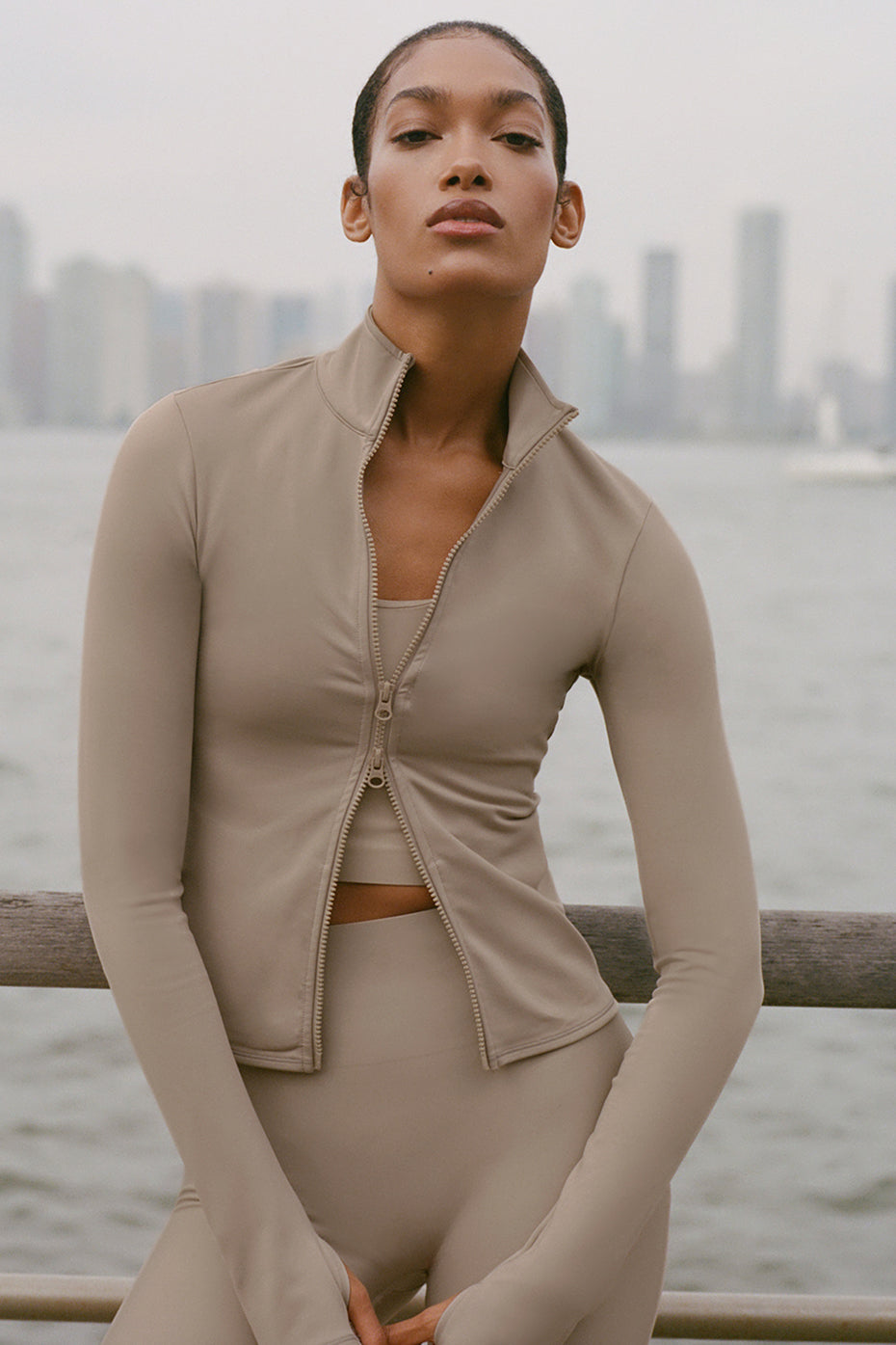 Veste Zippée Airlift Winter Warm Radiant - Gravel
