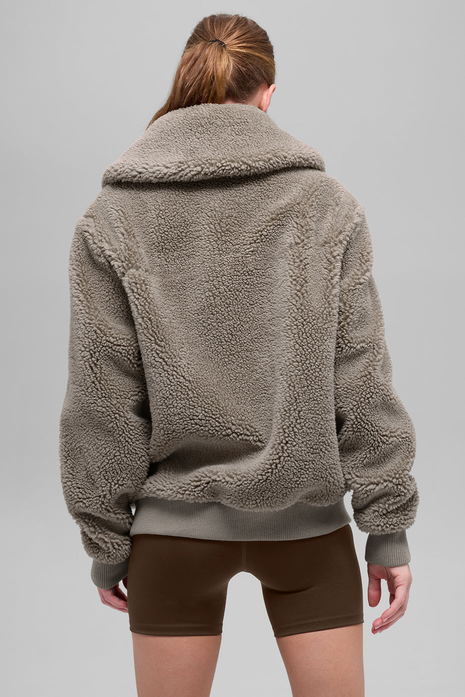 Veste Sherpa Downtown - Light Cocoa