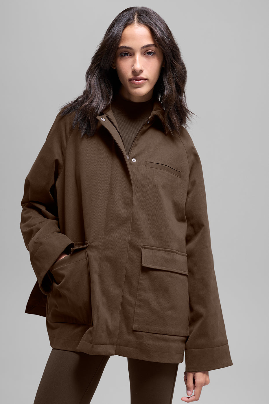 Veste En Sergé Barn - Espresso