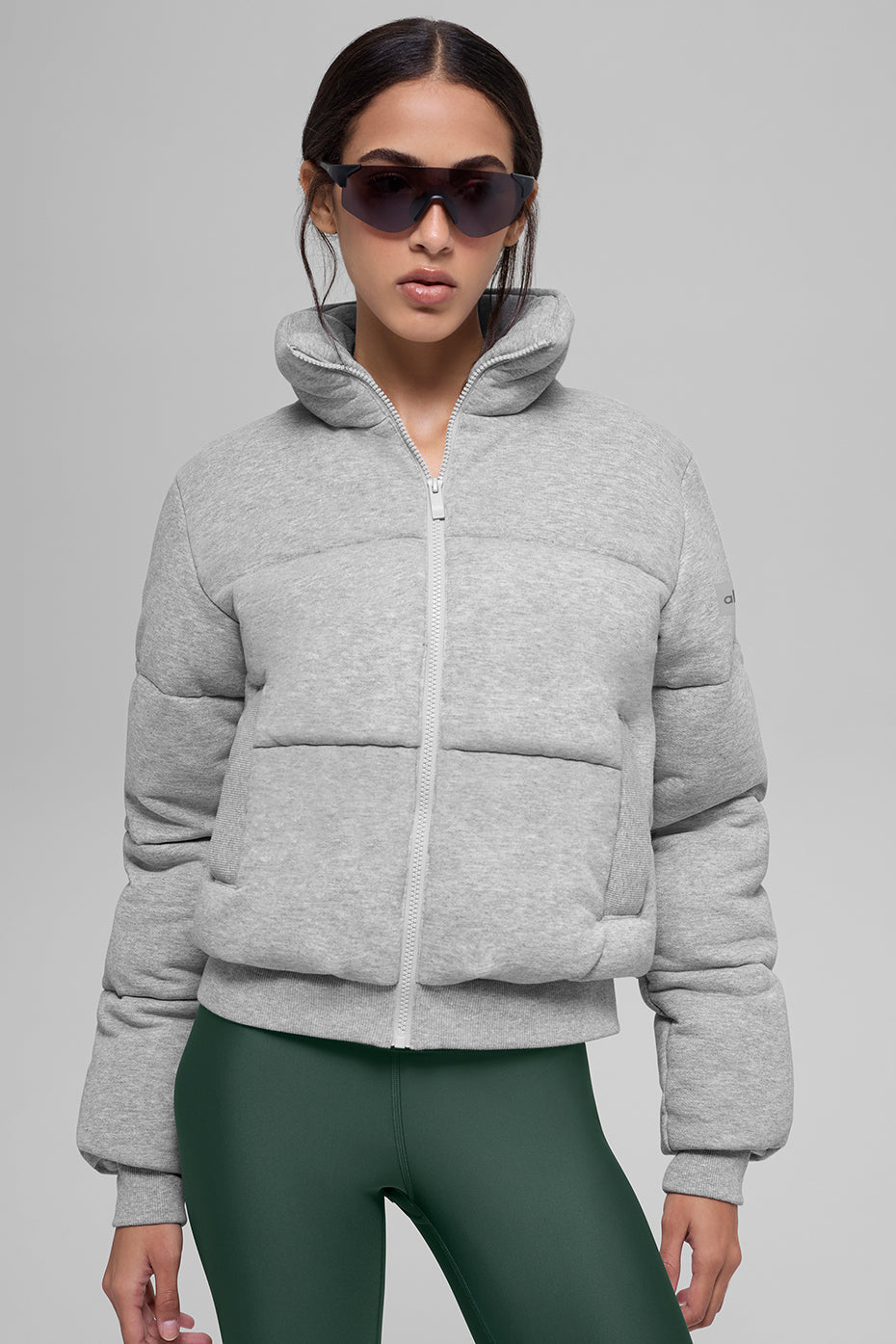 Doudoune Sweatshirt - Athletic Heather Grey