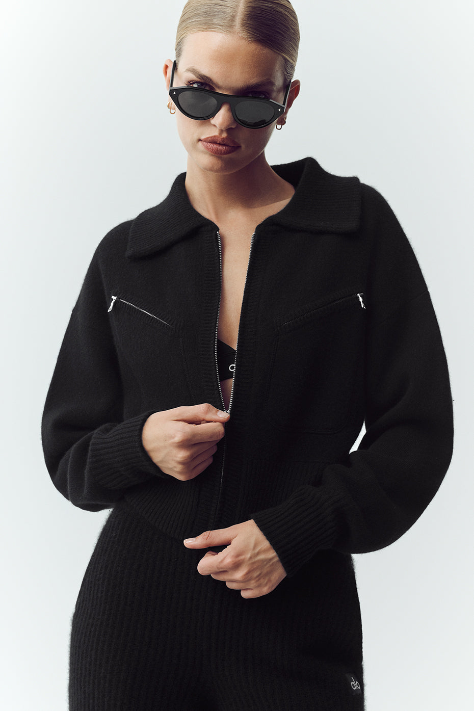 Veste En Cachemire Radiate - Noir